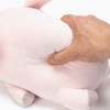 Liv Heart Marshmallow Animal 38983-21 Pinky the Pig Bolster Cushion