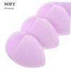 minkissy 5pcs Reusable Exfoliating Facial Sponge Gloves Soft Cleansing for