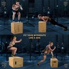 Yes4All 3 in 1 Wooden Plyo Box, Plyometric Box for