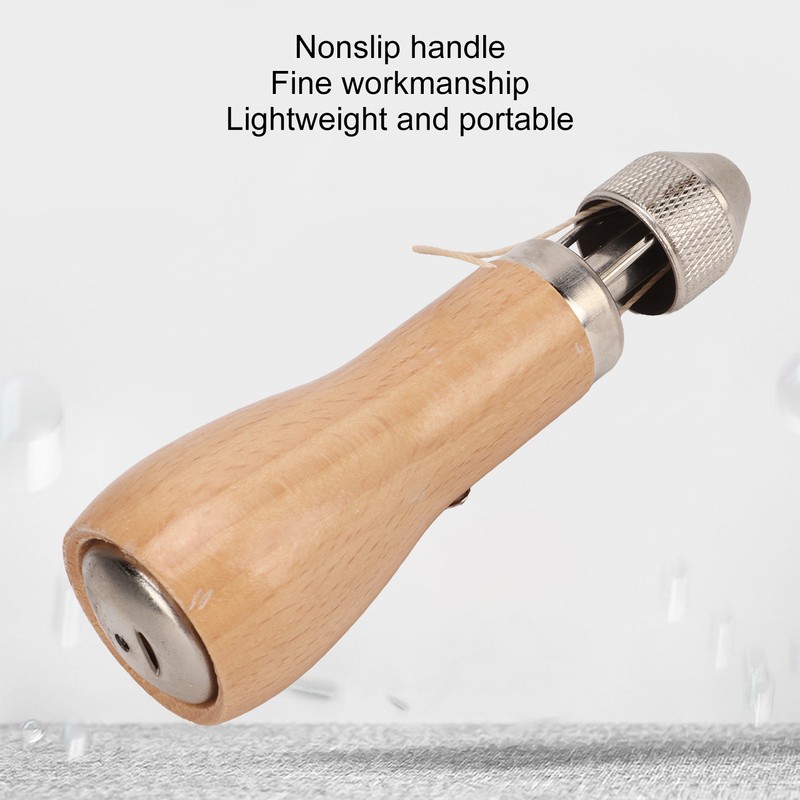 Leather Sewing Awl DIY Sewing Steel Stitching Awl with Nonslip