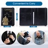 Passport Holder with RFID Blocking, Premium PU Leather Travel Passport