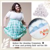 Toulite 10 Pcs Cotton Bra Liners Boob Sweat Pads 3