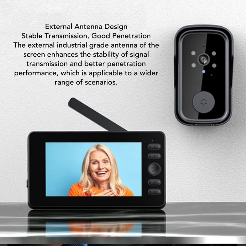 Generic Wireless Video Doorbell, 1080P Water Proof Door Bell Camera