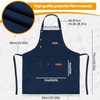 CECOMBINE 2 Pack Kitchen Apron for Women, Adjustable Cooking Unisex