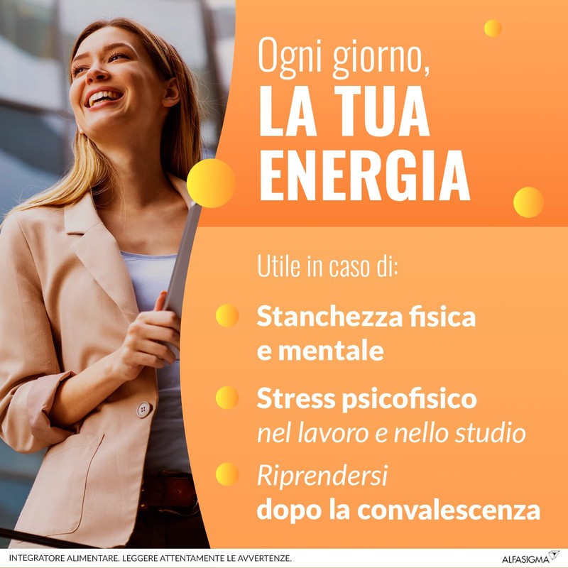 Carnidyn Plus, integratore alimentare supporto per stanchezza fisica e mentale,