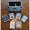 Aluminum Storage Box for 10 Universal Coin Slab Holders PCGS