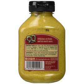 Silver Springs Mustard Beer & Brat 9.5 Oz, Pack of 4