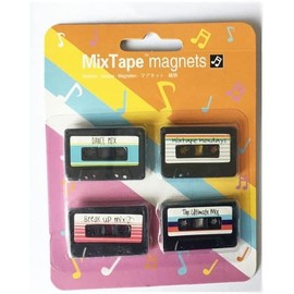 4 Set Vinyl Record Fridge Magnet Music Refrigerator Magnets,Strong Magnetic Sticker Decor Refrigerator Magnets for Crafts,Kitchen,Office Whiteboard,Cabinet (Tape)
