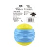 Fancy Pets Pelota Fetch Curvy Color Azul con Sonido para
