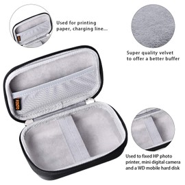 Hard Shell Shockproof Digital Camera Case Compatible for Canon Powershot SX720 SX730 SX620 HS G9X Panasonic Lumix DMC ZS50 ZS70 ZS60 TZ80 Nikon Coolpix A900 W100 Sony DSC-W830 W800 W810 WX500 HX90