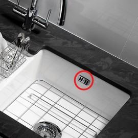 RAK Chrome Ceramic Kitchen Sink Decorative Overflow Cover Plate & Bolt