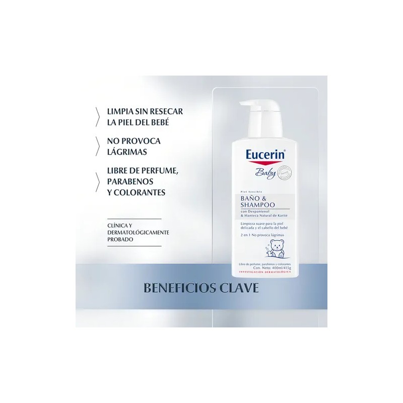 Baby Bao Shampoo Eucerin 400ml