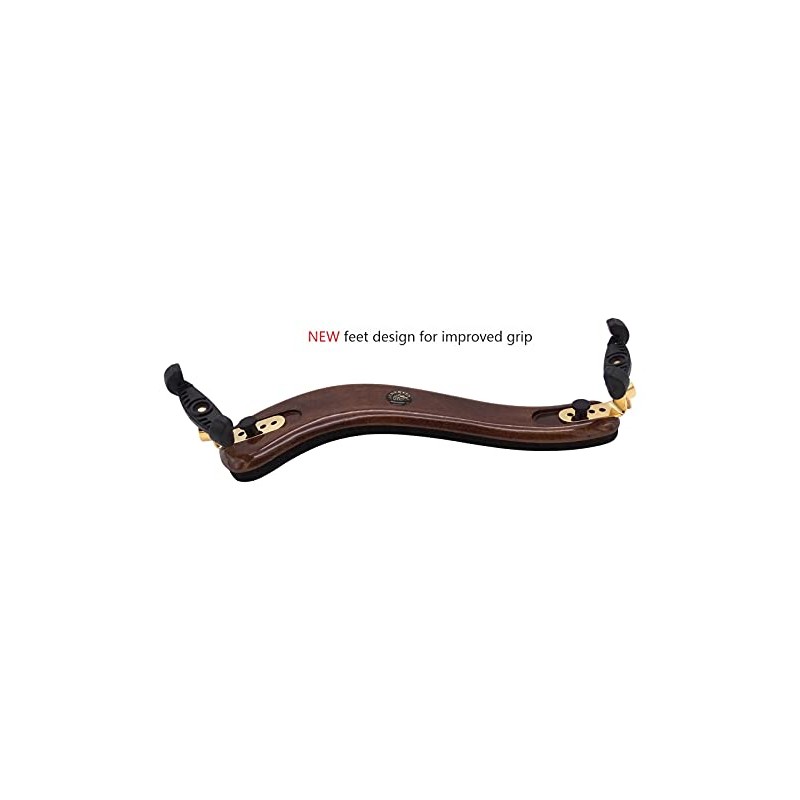 VIVA Professional Viola shoulder rest XXL Walnut/Gold