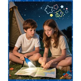 EverBrite 9-LED Flashlight 6-Pack Impact Handheld Torch Assorted Colors with Lanyard 3AAA Battery Included (Hurricane Supplies, Camping, Hiking, Emergency, Hunting)