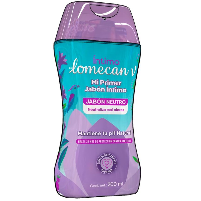 Lomecan Protect Edición Especial Shampoo Íntimo Uso Diario Extractos Naturales