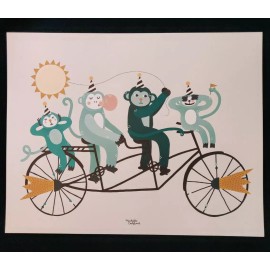 Michelle Carlslund Poster Print Perfect For Baby Nursery Or Kids Room 14" x 11"