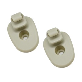 SYudwen 2 Pcs Sun Visor Clips, Car Sun Visor Support Clip Compatible with 2005-2012 JP Liberty & 2008-2012 D0dge Nitro, Upgraded Car Interior Sunscreen Holder Hook, Automobile Visor Accessories