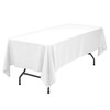 YLZYAA Rectangle Tablecloth - 60 x 102 Inch - White