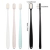 Boao 4 Pieces Extra Soft Toothbrushes for Sensitive Gums with