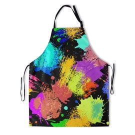 Kawani Artist Art Painting Aprons for Woman with 2 Pockets Polyester Smocks Waterproof Pinafore 28x33 Inch, Art 31, 28x33 Inch