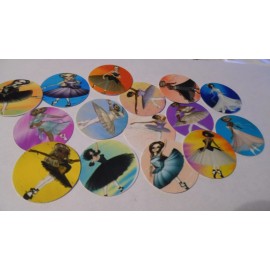 Unbranded Pre Cut One Inch Bottle Cap Image BALLET BALERINA DANCE Free Shipping - photo, 25 images
