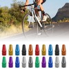 Pack of 20 Valve Caps Bicycle French Colourful Bicycle Valve