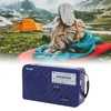 Hand Crank Solar Radio Multifunctional Emergency Radio With LED Flashlight