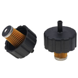 JZGRDN 2X Fuel Filter 8R4-24560-00 8F3-25460-00 Compatible with Yamaha ET250 BR250 G2 G5 G8 G9 G11 G21 Gas Golf Cart