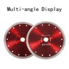 marddpair 7 Inch Diamond Porcelain Saw Blade Ceramic Cutting Disc