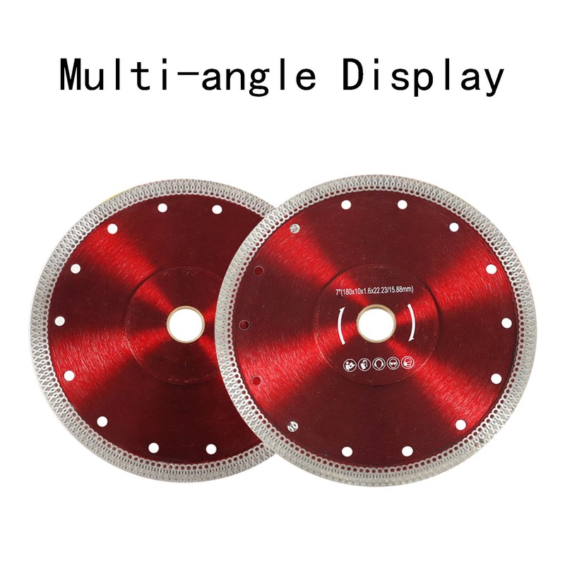 marddpair 7 Inch Diamond Porcelain Saw Blade Ceramic Cutting Disc