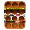 Red Copper Muffin Pan by BulbHead