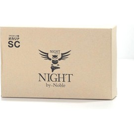 Night By Noble Plastic Ocarina SC Black (Soprano C Style)