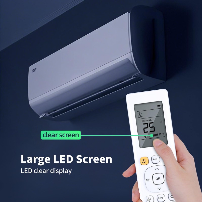 PZL New AC RG10B(B2)/BGEF RG10B(B)/BGEF Replacement Remote Control for Midea