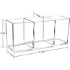 OWAYOTO Makeup Brush Holder Clear Organizer Acrylic Cosmetic Brushes Cosmetic