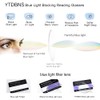 YTDBNS Reading Glasses for Women Retro Round Blue Light Blocking