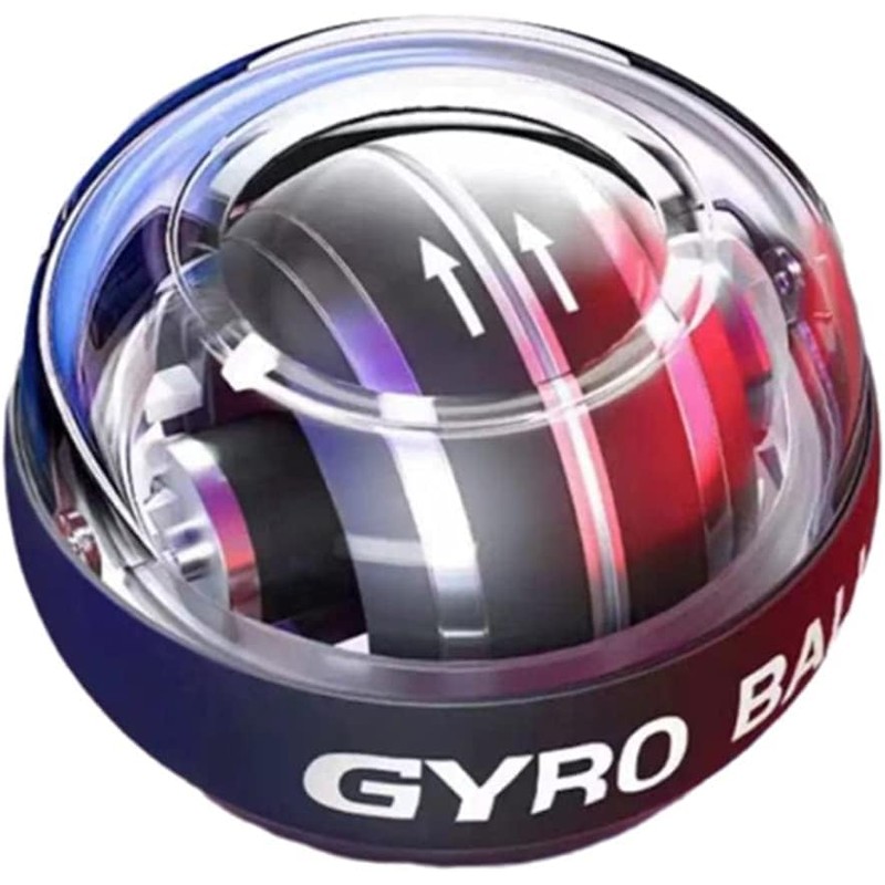 GDLPZM Automatically Activated Wrist Force Ball with LED Light, Wrist
