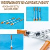 SSKHE 10 PCS 1ml Multiple Uses Measuring Feeding Pets Syringes