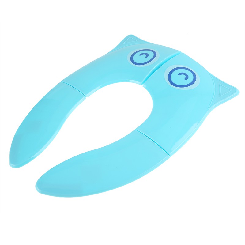Kids Folding Potty Seat Pad Portable Travel Baby Toddler Toilet