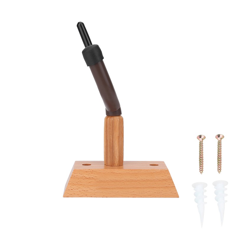 Flanger FH-003 Durable Wooden Base Violin Hanger Hook Wall Mount