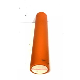 Consumer Plugged Pyro Mortar Tube 1.91" x 12” HDPE DR11 Orange