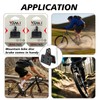 Jecdfs 2 Pairs High Performance Bicycle Brake Pads, Compatible with