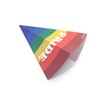 We Show Pride Rainbow Popcorn Cone Holder Cup (Pack of