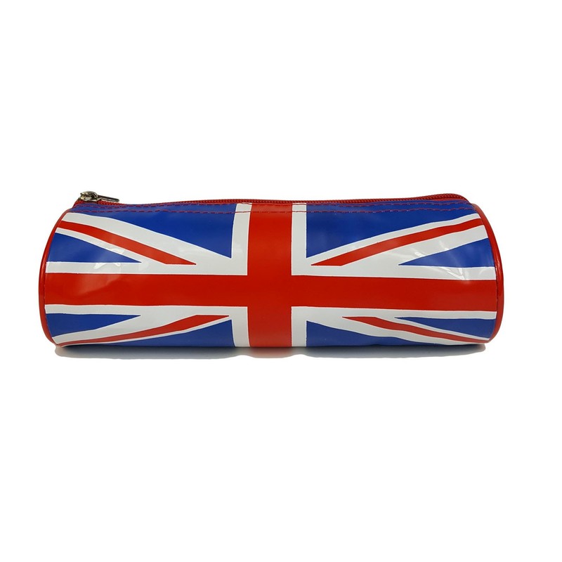 GFM® British Flag Union Jack Design PVC Pencil/Pens or Travel
