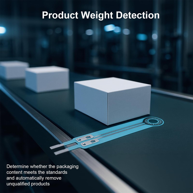 Resistance Type Force Sensor,Flexible Pressure Sensor, 100g-5kg Sensing Range Resistance