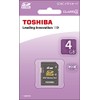 TOSHIBA SDHCカード 4GB Class4 (国内正規品) SD-L004G4