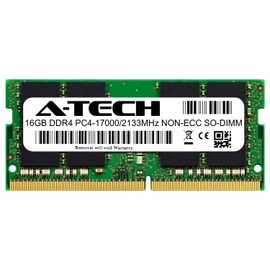 A-Tech 16GB Module for Lenovo IdeaPad 130-15AST Compatible DDR4 2133MHz PC4-17000 Non-ECC SODIMM 1.2V - Single Laptop & Notebook Memory RAM Stick (ATMS397709A33989X1)