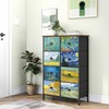 EXOTICA Tall Dresser with 8 Drawer for Bedroom Narrow Van