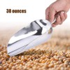Multipurpose Scoops 1 Piece Aluminum Scoop Kitchen Shovel Metal Scoop