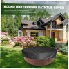 Outanaya 1Pc Round Hot Tub Cover Durable Spa Protector for