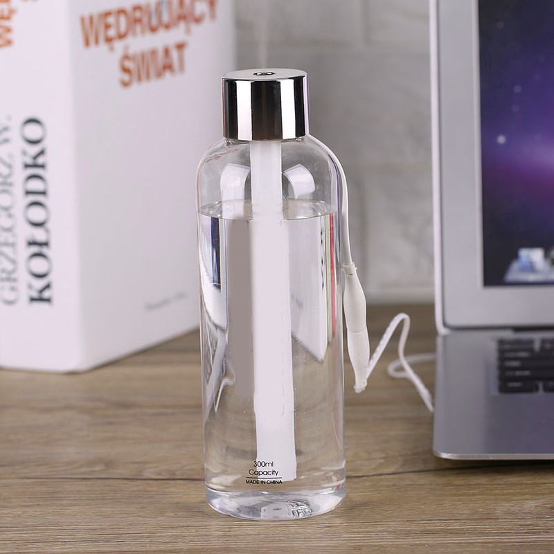 300ml Mini Air Diffuser Mist Maker Portable USB Water Bottle